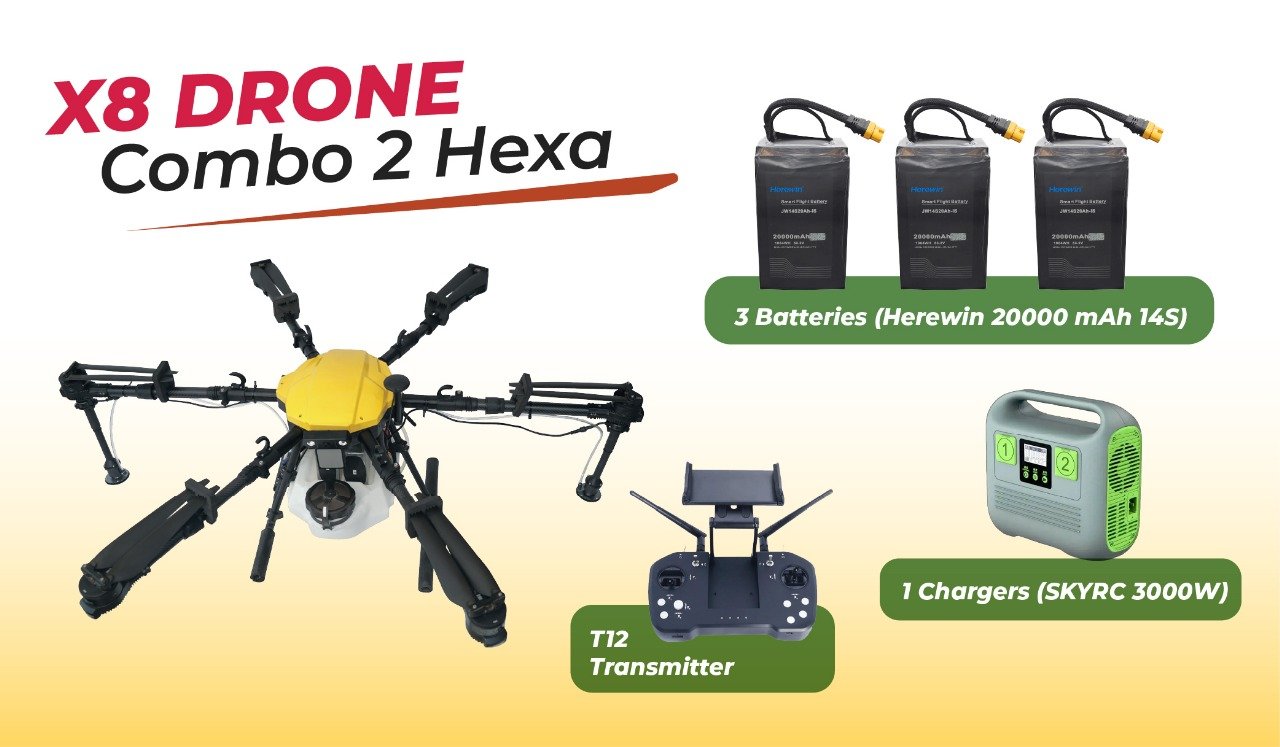 X8 DRONE Combo 2 Hexa